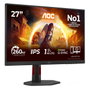 AOC 27G4ZR Monitor Gaming 27 pulg Full HD Fast IPS 260Hz OC 1ms GtG 0.3ms MPRT HDR10 Negro/Rojo
