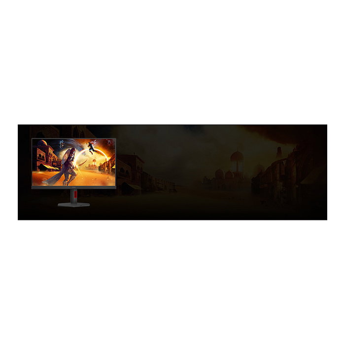 AOC 27G4ZR Monitor Gaming 27 pulg Full HD Fast IPS 260Hz OC 1ms GtG 0.3ms MPRT HDR10 Negro/Rojo
