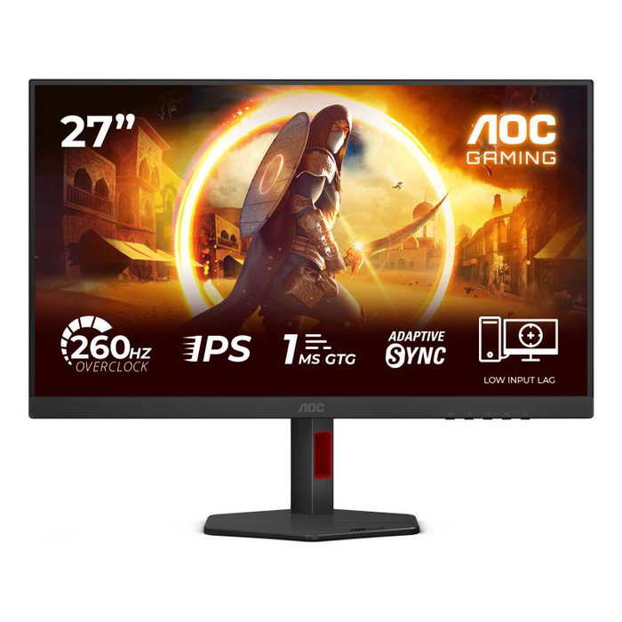 AOC 27G4ZR Monitor Gaming 27 Full HD Fast IPS 260Hz OC, Negro y Rojo AOC 27G4ZR Monitor Gaming 27 Full HD Fast IPS 260Hz OC, Negro y Rojo