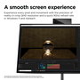 HP Z24m G3 Monitor 60,5 cm (23,8 Pulgadas) QHD USB-C 100W HDR 90 Hz con Webcam 5 MP, Altavoces y Micrófono Integrados - Pantalla sin Bordes para Conferencias y Creatividad