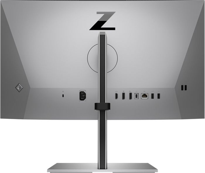 HP Z24m G3 Monitor 60,5 cm (23,8 Pulgadas) QHD USB-C 100W HDR 90 Hz con Webcam 5 MP, Altavoces y Micrófono Integrados - Pantalla sin Bordes para Conferencias y Creatividad