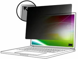 3M Filtro de Privacidad Bright Screen para Portátil 12,1 Pulgadas 16:10 BP121W1B