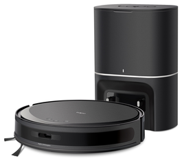 TP-Link Tapo RV20 Max Plus Robot Aspirador Negro con Fregado, Succión 5300 Pa, Batería 2600 mAh y Autovaciado