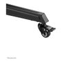 Neomounts FL50-550BL1 Soporte de suelo para TV 37-70 pulgadas, Negro, Capacidad 50 kg, Acero, Ruedas, Ajuste de altura manual