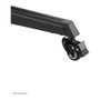 Neomounts FL50-550BL1 Soporte de suelo para TV 37-70 pulgadas, Negro, Capacidad 50 kg, Acero, Ruedas, Ajuste de altura manual