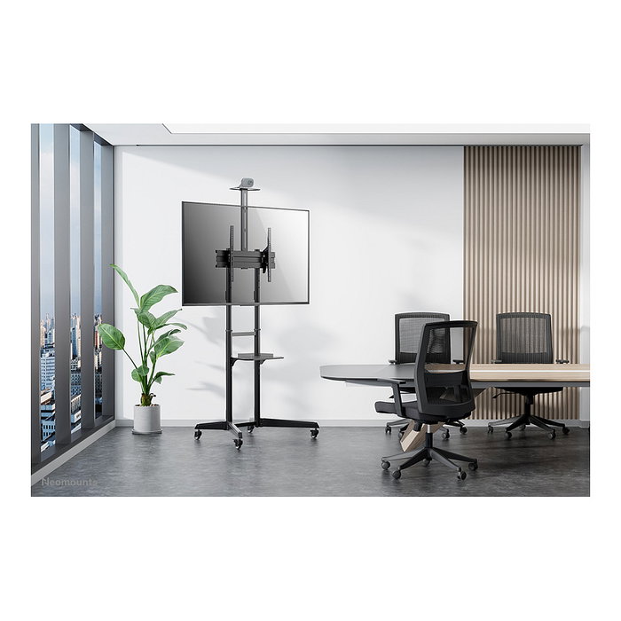 Neomounts FL50-550BL1 Soporte de suelo para TV 37-70 pulgadas, Negro, Capacidad 50 kg, Acero, Ruedas, Ajuste de altura manual Neomounts FL50-550BL1 Soporte de suelo para TV 37-70 pulgadas, Negro, Capacidad 50 kg, Acero, Ruedas, Ajuste de altura manual