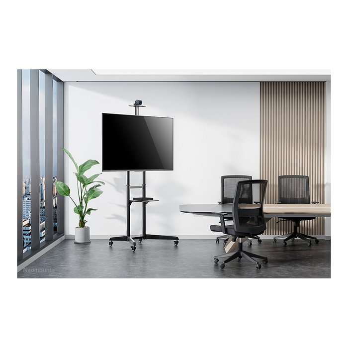 Neomounts FL50-550BL1 Soporte de suelo para TV 37-70 pulgadas, Negro, Capacidad 50 kg, Acero, Ruedas, Ajuste de altura manual Neomounts FL50-550BL1 Soporte de suelo para TV 37-70 pulgadas, Negro, Capacidad 50 kg, Acero, Ruedas, Ajuste de altura manual