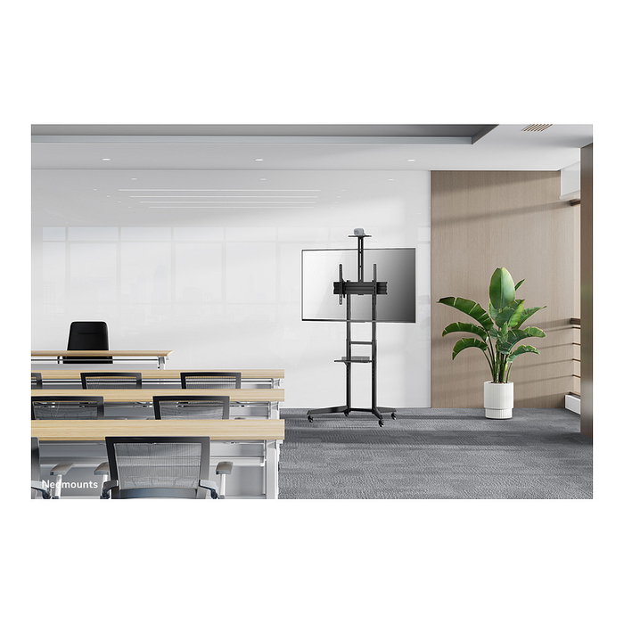 Neomounts FL50-550BL1 Soporte de suelo para TV 37-70 pulgadas, Negro, Capacidad 50 kg, Acero, Ruedas, Ajuste de altura manual Neomounts FL50-550BL1 Soporte de suelo para TV 37-70 pulgadas, Negro, Capacidad 50 kg, Acero, Ruedas, Ajuste de altura manual