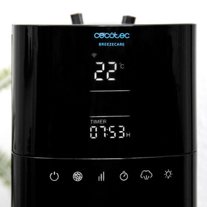 Humidificador Cecotec BreezeCare 4000 Connected 6 L 400 ml/h Negro (110 W)