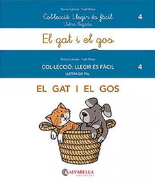 SALVATELLA, EL gat i el gos - Llegir és fàcil