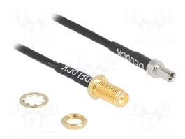 DeLOCK 90919 Cable coaxial RP-SMA a TS9 de 20 m