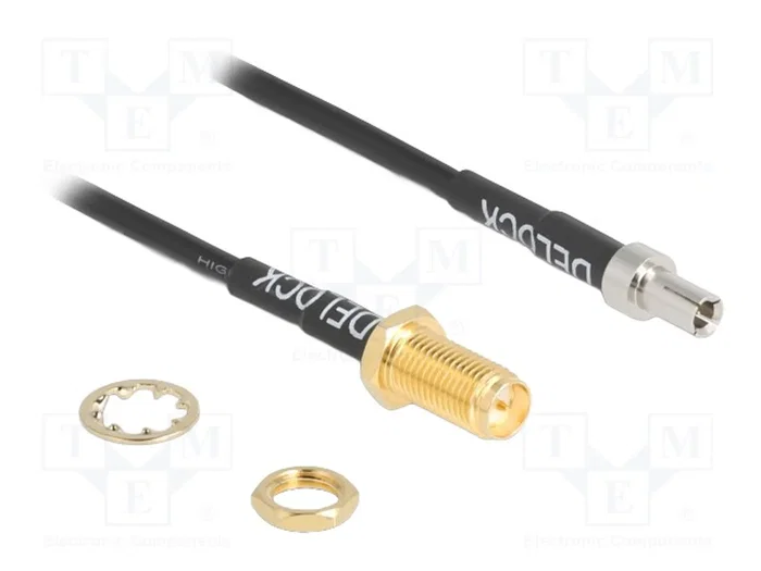 DeLOCK 90919 Cable coaxial RP-SMA a TS9 de 20 m DeLOCK 90919 Cable coaxial RP-SMA a TS9 de 20 m