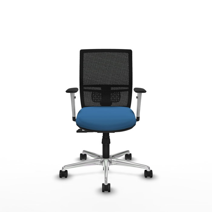 PIQUERAS Y CRESPO Silla de oficina Yunquera Azul claro con mecanismo Sincro PIQUERAS Y CRESPO Silla de oficina Yunquera Azul claro con mecanismo Sincro