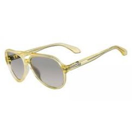 Calvin Klein, Gafas de sol, 4191S/57, Amarillo pálido, Para hombres