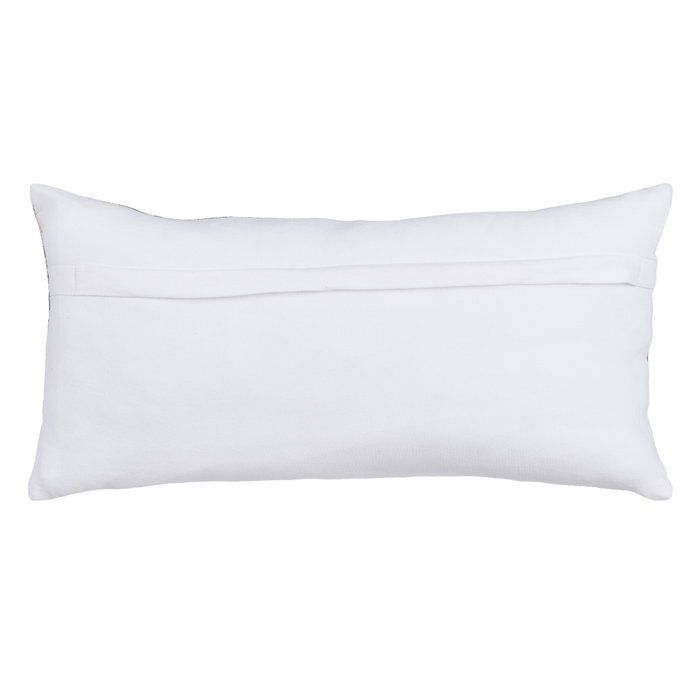 Cojín Gris-Rosa Algodón Decoración 30 X 60 cm (Set de 2) Cojín Gris-Rosa Algodón Decoración 30 X 60 cm (Set de 2)