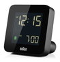 Braun BC-09-B Reloj Despertador Digital Negro con Snooze Pantalla LCD Retroiluminada
