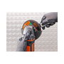 Black & Decker BCG720N - Amoladora Angular 125mm 18V, 8600 RPM, con Batería, Color Negro/Naranja