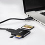 Hama USB-3.0-Multi Lector SD microSD CF negro