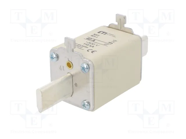 ETI POLAM Fusible de cartucho NH1 40A 500VAC gF ETI POLAM Fusible de cartucho NH1 40A 500VAC gF