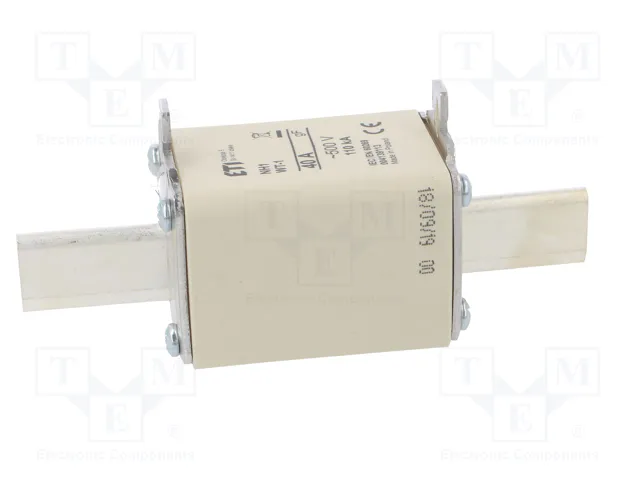 ETI POLAM Fusible de cartucho NH1 40A 500VAC gF ETI POLAM Fusible de cartucho NH1 40A 500VAC gF