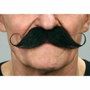 My Other Me Bigote negro talla única