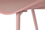 DKD Home Decor Silla PP Metal Coral