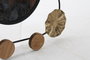 DKD Home Decor Decoración de pared metal espejo 62x5x30 Marrón