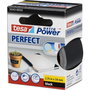 Tesa Cinta de tela extra Power Perfect negra 2,75 m x 38 mm