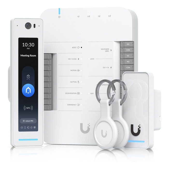 Ubiquiti G3 Starter Kit Pro con G3 Reader Pro, G3 Reader y 2x Pocket Keyfobs