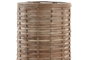 DKD Home Decor Vela de Cera de Soja con Detalle de Ratán, 370 g