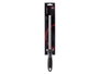 Kinvara Afilador de Cuchillos Acero Inoxidable 31.5x2.5x3.5 cm Plata y Negro (Set de 36)
