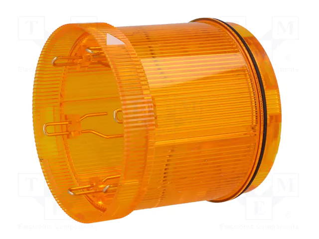 WERMA Módulo de señalizador luminoso amarillo IP65 KombiSIGN 71
