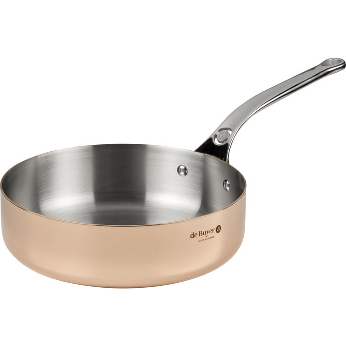 De Buyer Prima Matera Sartén de Saltear Cobre/Acero 24cm