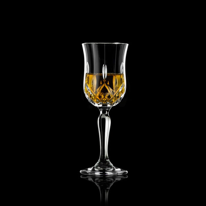 RCR Copa Licor Opera Transparente Cristalino LUXION 13.6 cm 6 cl (Set de 6)