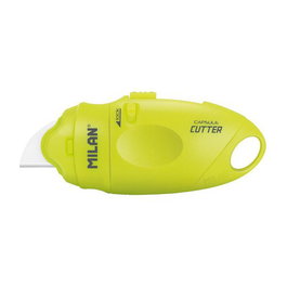Milan Cutter Hoja Cerámica Serie Acid Blíster Amarillo