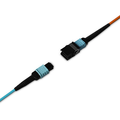 Lindy Cable de fibra óptica InfiniBand 100 m MPO Multicolor