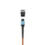 Lindy Cable de fibra óptica InfiniBand 100 m MPO Multicolor