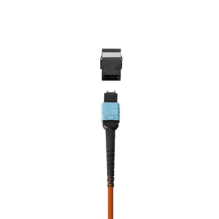 Lindy Cable de fibra óptica e InfiniBand OM3, 100 m, MPO Macho a MPO Macho, Multicolor, 48 Gbit/s - Ref. 38360