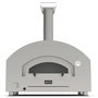 Alfa Forni Futuro 2 Pizze Hybrid Horno para Pizza Plateado y Negro