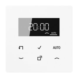 Jung LS1750DWW Temporizador con pantalla estándar