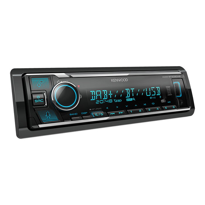 Kenwood KMMBT508DAB Receptor 1 DIN 50W DAB+ Bluetooth Negro Kenwood KMMBT508DAB Receptor 1 DIN 50W DAB+ Bluetooth Negro