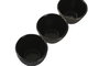 DKD Home Decor Vaso Oriental Negro Hierro Colado 8 x 5.5 x 8 cm (6 Unidades) 120ml