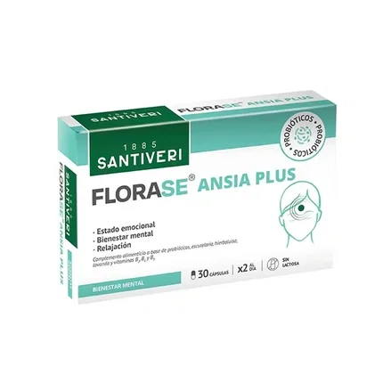SANTIVERI Florase Ansia 40 cápsulas SANTIVERI Florase Ansia 40 cápsulas