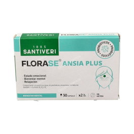 SANTIVERI Florase Ansia Plus 40 Cápsulas