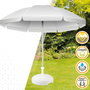 Aktive Base para sombrilla circular blanca 19-33 mm