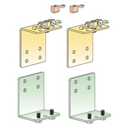 TERNO Kit Herrajes Ante In Linea 1 Puerta 8Kgs.