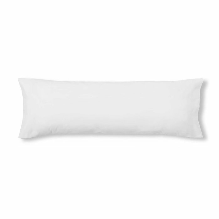 Funda de almohada Decolores Liso Blanco 175 Hilos 45 x 125 cm Funda de almohada Decolores Liso Blanco 175 Hilos 45 x 125 cm