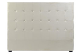 DKD Home Decor Cabecero Cama Estilo Glam Crema 8 x 119 x 159 cm