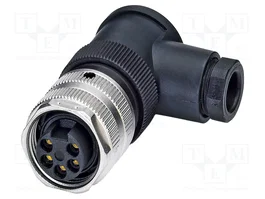 PHOENIX CONTACT Conector Industrial Enchufe 7/8 pulgadas 5 Pines Angular IP67