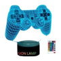 Roymart Lámpara LED Night Light con Mando Consola y 16 Colores USB